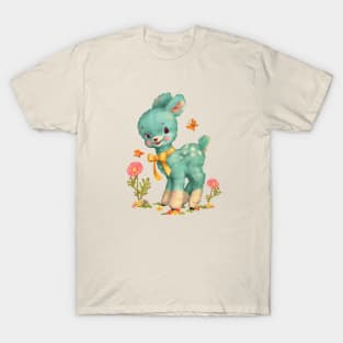 Old Timey Vintage Style Fawn T-Shirt